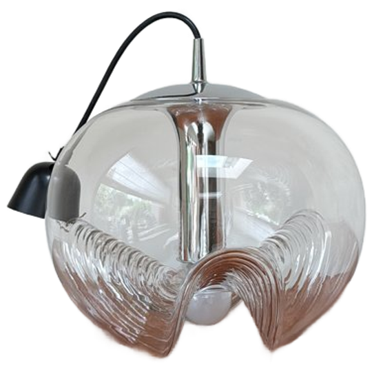 Vintage Peill & Putzler Wave Lamp 1