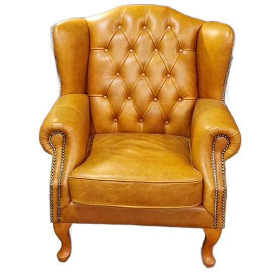 Chesterfield Lord Fauteuil - Golden Oak 1