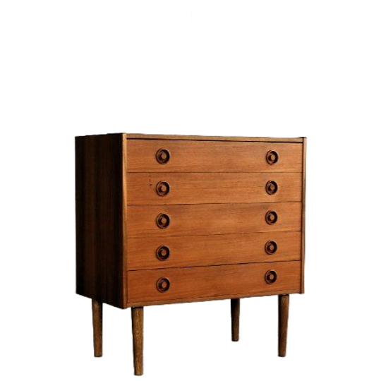 Vintage Ladenkast | Teak | Jaren 60 | Deens 1
