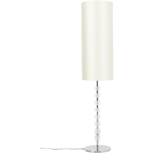 Vloerlamp Met Plexiglas En Chroom 68211