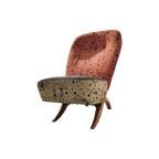 Mid Century Congo Chair By Theo Ruth For Artifort With Original Upholstery Vintage 1950S thumbnail 1