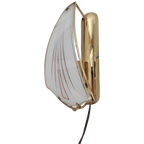 Vintage Wandlamp Messing 24 Cm thumbnail 1