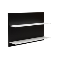 Designletters Wandplank - Black Paper Shelf A3