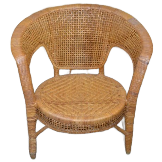 Rotan Armstoel Retro 1