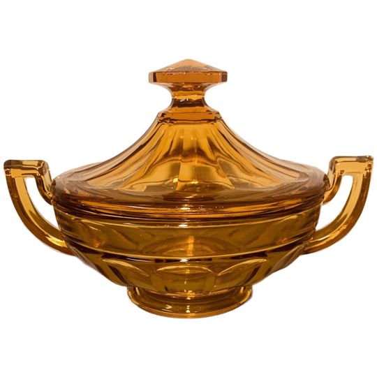 Art Deco Val Saint Lambert Noémie Schaal Met Deksel 1