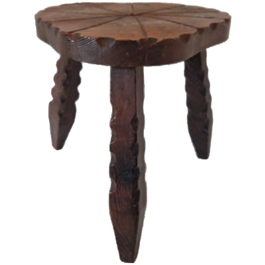 Vintage Krukje Spaans Brutalist Jaren 70 Plantentafel 1