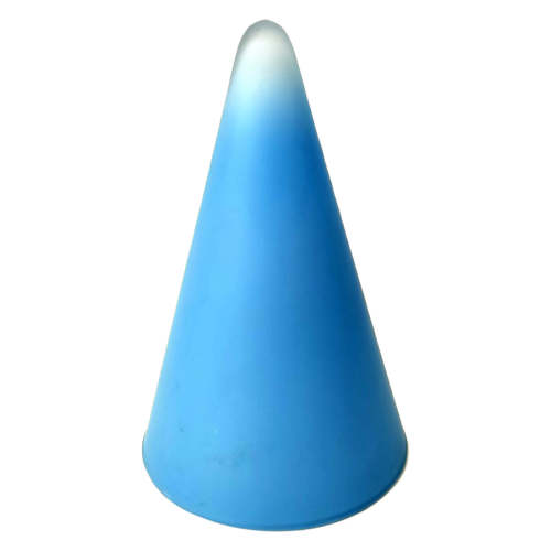 Tafellamp 'Teepee' Blauw Glas