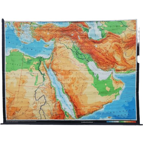 Xl Schoolkaart (D) - Midden Oosten