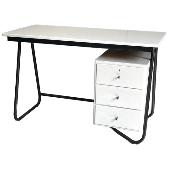 Vintage Bauhaus Bureau Werkplek Buro Jaren 60 1