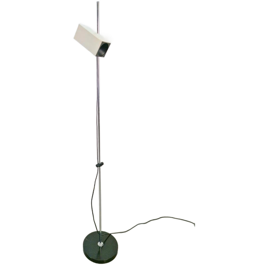 Vintage Vloerlamp Cube Metaal Spot Lamp ‘70 Space Age 1