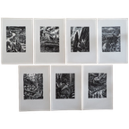 Frans Masereel: De Ardennen (7 Originele Houtsneden) thumbnail 1