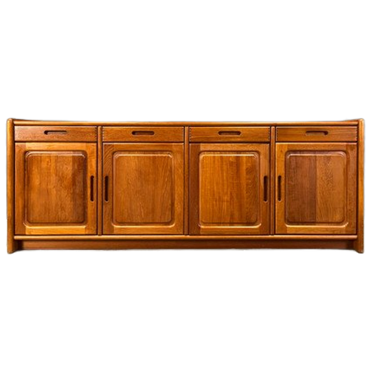 Mid Century Scandinavian Credenza By dyrlund, 1960s 1