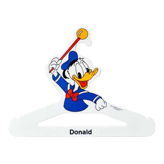 Set Van 8 Vintage Walt Disney Donald Duck Kinder Kleerhangers 1