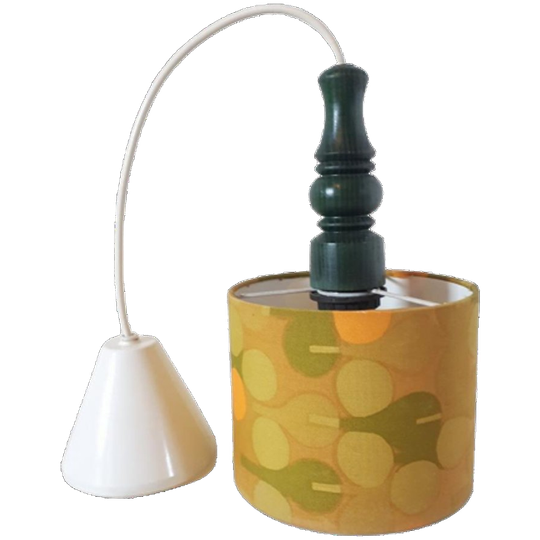 Vintage Hanglampje Jaren 70 Retro Lampje Plafond Lamp 1