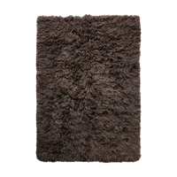 HKLIVING Fluffy Vloerkleed Espresso