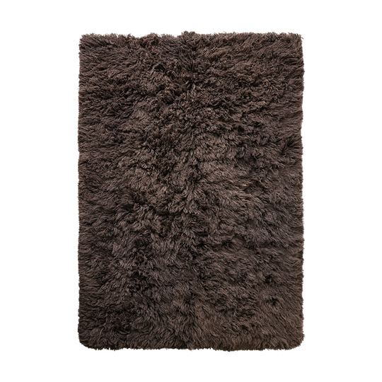 HKLIVING Fluffy Vloerkleed Espresso 1