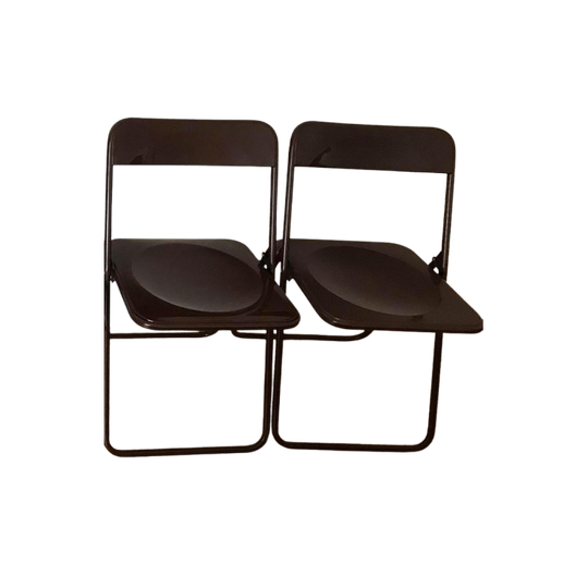 Vintage 2x Italiaans Klapstoelen 1