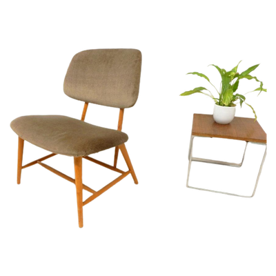 Vintage Alf Svensson Stoel Fauteuil Ljungs Industrier Teve