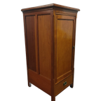 Unieke Diepe Antieke/Art Deco Opbergkast Deken Kast thumbnail 1