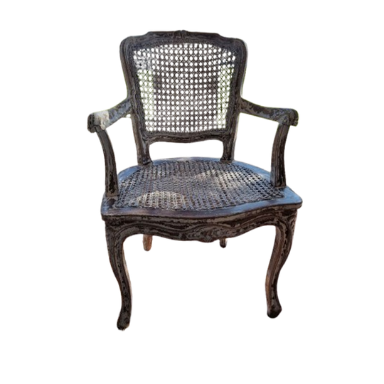 Oud Stevig Romantisch Frans Louis Xv Armstoeltje Izgs 1
