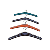 Retro Kleerhangers Set Van 4