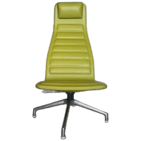Capellini Lotus Attesa High Back Leather Swivel Relax Chair