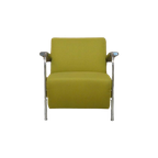 Zganieuw Limekleurige Leolux Scylla Design Fauteuil thumbnail 1