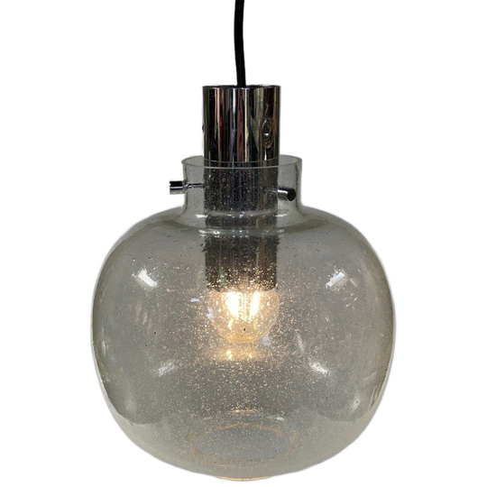 Glazen Space Age Hanglamp, <<<brand>>>, Duitsland 1970's 1