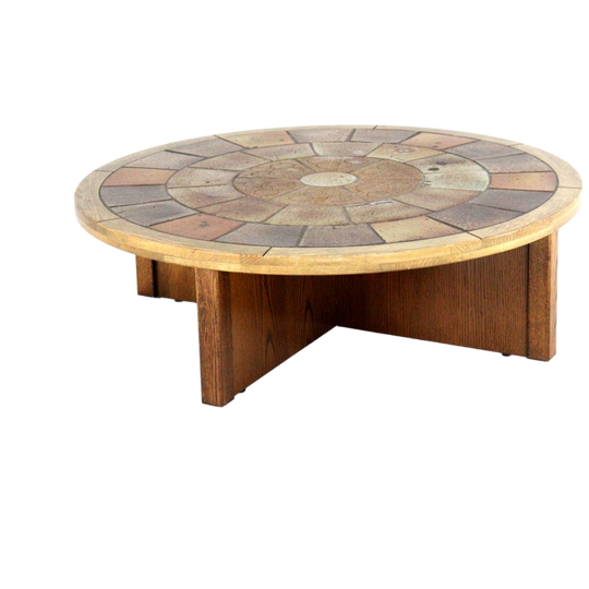 Tue Poulsen Voor Haslev Mobelfabrik Salontafel Vintage 1