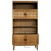Brutalist Boekenkast | Wandkast | Eiken | Jaren 60 | Deens (2)