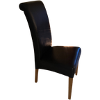 Leren Eetkamerstoelen 6X thumbnail 1