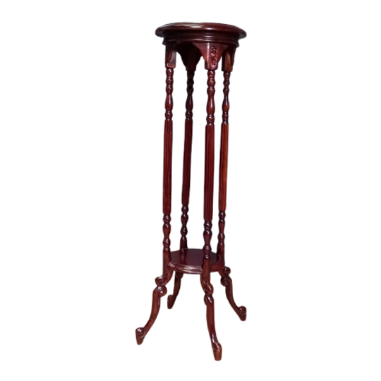 Mahoniehouten Plantentafel 1