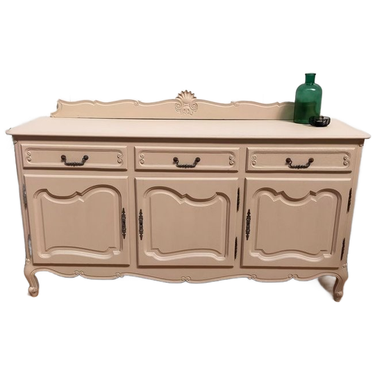 Vintage Dressoir Queen Ann Stijl 1