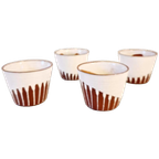 Fifties Set Van 4 Bloempot Potje Retro Keramiek Jaren 50 thumbnail 1