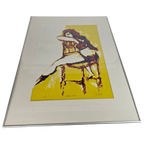 Jits Bakker - Grafiek - Handgesigneerd - 1990'S thumbnail 1