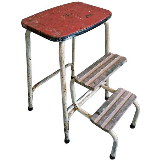 Vintage Trapkrukje Brabantia Keukentrap Krukje Inklapkruk 1