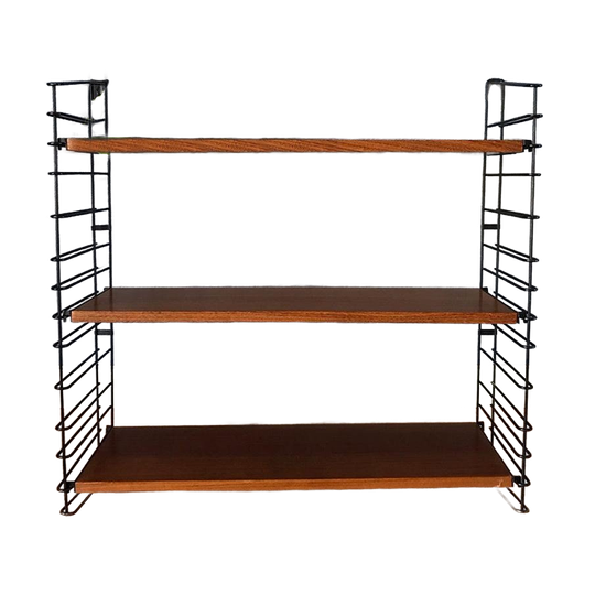 Tomado Wandrek Teak Retro Boekenplank 1970s 1