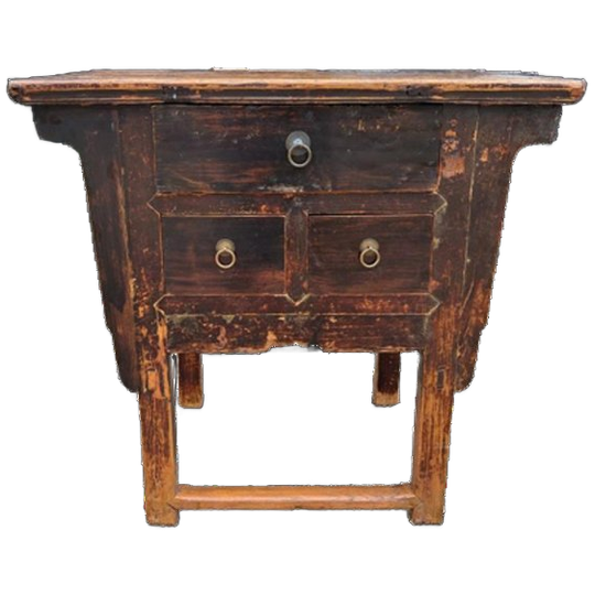 Antiek Handgemaakt Aiziatisch Kastje, Dressoir, Ladekast |commode 1