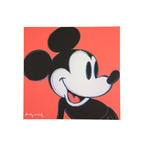 Offset Litho Naar Andy Warhol Mickey Mouse Rood 581/2400 Pop Art Kunstdruk thumbnail 1