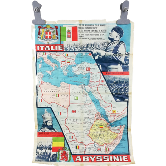Propaganda Affiche Italië - Abyssinië 1