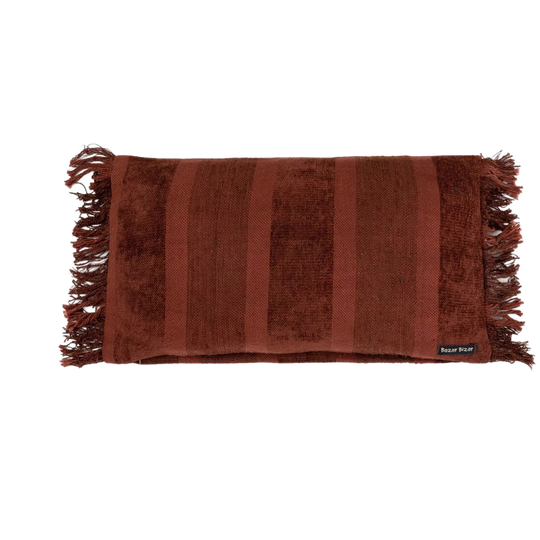 Bazar Bizar | De Oh My Gee Kussenhoes - Bordeaux Velvet - 30x50 1