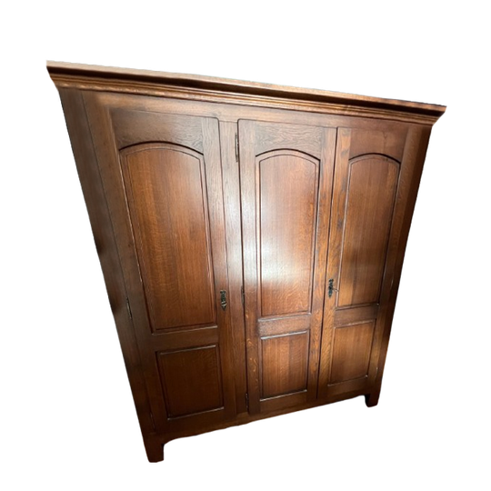 Massief Eiken Kast – Vintage Look, Perfecte Staat 1