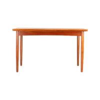 Deense Design Teak Uitschuifbare Tafel, 1960S