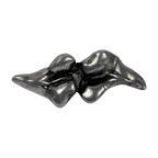 Handmade - Organic Shaped Drawer / Door Pull Or Handle - Casted Aluminum (New Old Stock) - Made I thumbnail 1