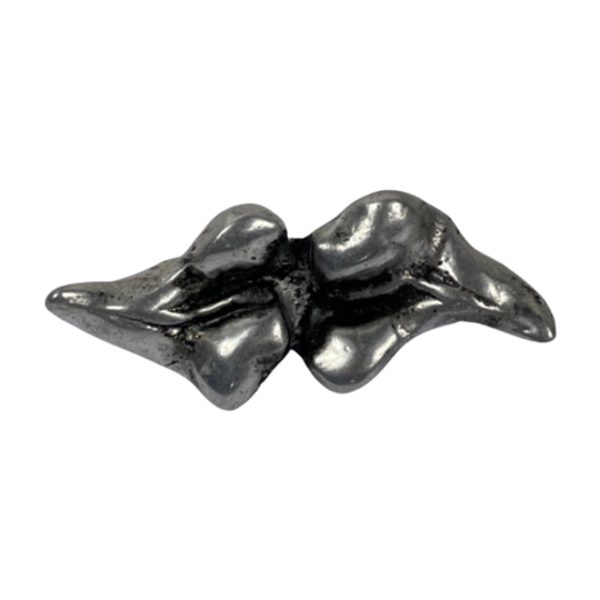 Handmade - Organic Shaped Drawer / Door Pull Or Handle - Casted Aluminum (new Old Stock) - Made I 1