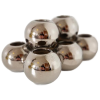 Metallic Bollen Vaas Tulpenvaasje Atomic Stijl Vaasje