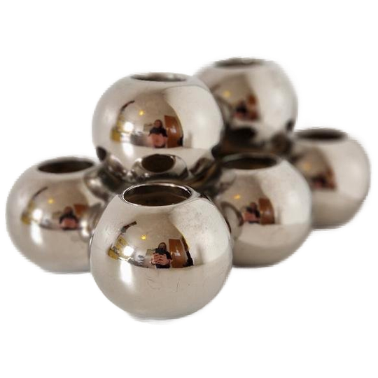 Metallic Bollen Vaas Tulpenvaasje Atomic Stijl Vaasje 1