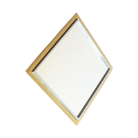Belgo Chrome Diagonal Hanging Mirror, 1970S.