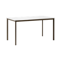 &Tradition Drip Hw59 Tafel Laminaat Aluminium Wit