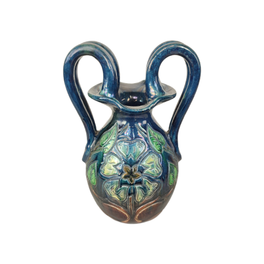 Vaas In Vlaams Aardewerk 29cm 1